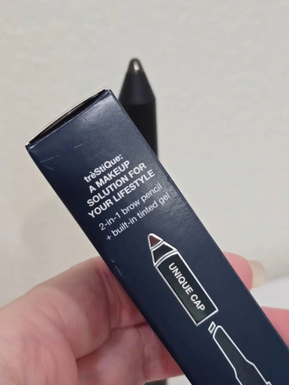 TrèStiQue ✦ 2‑in‑1 Brow Pencil & Tinted Gel ✦ Espresso Vegan Clean Beauty NWT